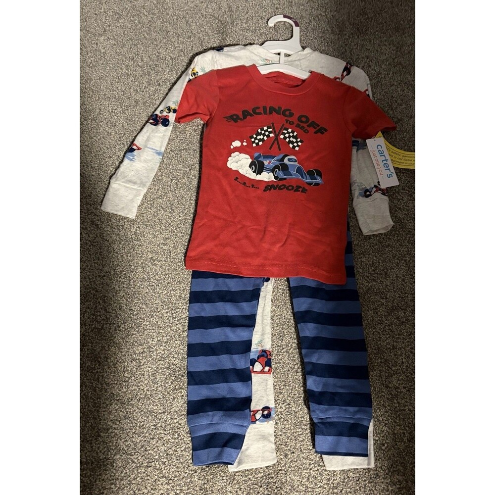 Boys Race Car Pj Set of 2 Size 3T NWT